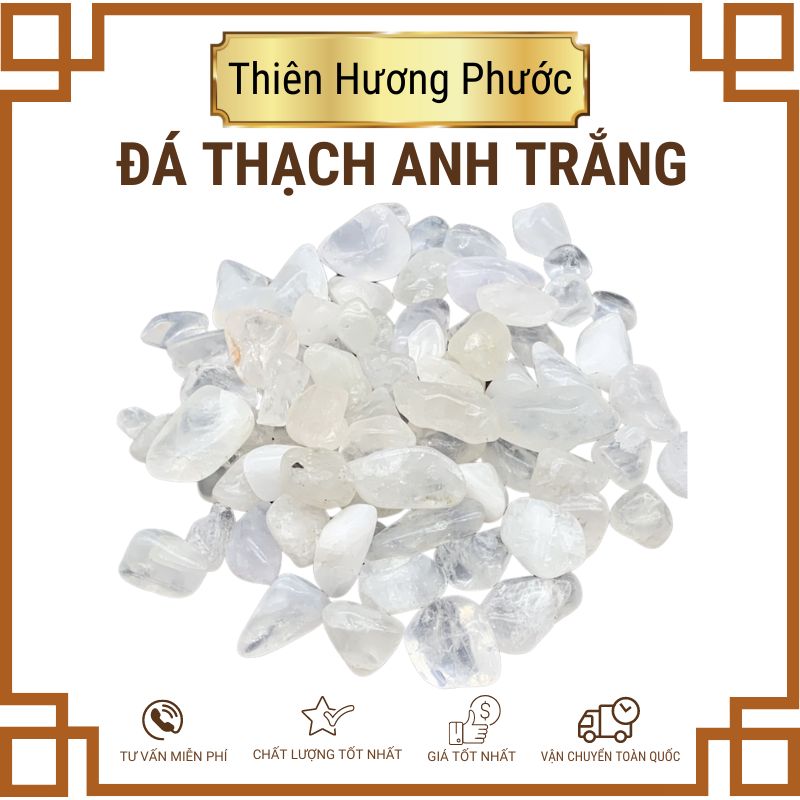 Đá thạch anh vụn đa sắc